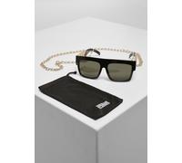 Urban Classics Sunglasses Zakynthos With Chain in Gr. ONE_SIZE in Schwarz
