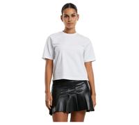 T-Shirt URBAN CLASSICS "Urban Classics Ladies Sorona Loose Fit Tee", Damen, Gr. 3XL, weiß, 70% Baumwolle, 30% Polyester (Sorona), unifarben, oversize, Rundhals, Shirts T-Shirt (92335525-XXXL) weiß