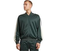Urban Classics Herren Trainingsjacke Tennis Core Jacke mit Reißverschluss flaschengrün Größe L