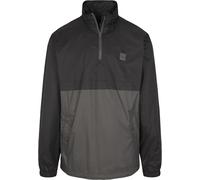 Urban Classics Stand Up Collar Pull Over Jacket Black/darkshadow XL