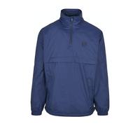 Urban Classics Stand Up Collar Pull Over Jacket Männer in Gr. S in Blau