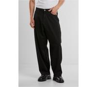 Urban Classics Stoffhose Tapered Twill Baggy Pants TB7321 Black-36