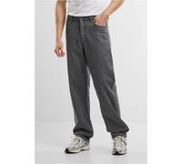 Urban Classics Straight Fit Denim Frauen Jeans dunkelgrau W36L34 Basics W36L34