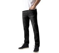 stylische URBAN CLASSICS Herren Jeans Stretch Taschen mit Baumwolle Schwarz 34