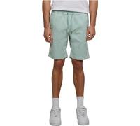 Stoffhose URBAN CLASSICS "Urban Classics Herren Stretch Twill Joggshorts", Herren, Gr. XL, US-Größen, frostmint, 98% Baumwolle, 2% Elasthan, unifarben, normal, Hosen Stoffhose (70090525-XL) frostmint