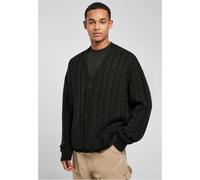 Urban Classics Herren Boxy Cardigan Sweatshirts, black, M