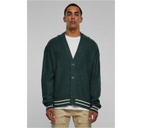 Urban Classics Strickjacke Sporty Boxy Cardigan Bottlegreen-L