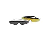 Urban Classics TB3553 Sunglasses KOS 2-Pack, Größe:one size, Farbe:BLACK/WHITE