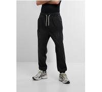 Bequeme Jeans URBAN CLASSICS "Urban Classics Jogg Denim", Herren, Gr. M, US-Größen, schwarz (schwarzwashed), 100% Baumwolle, unifarben, casual, Jeans (66489427-M) schwarzwashed