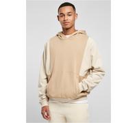 Urban Classics Sweatshirt Cut On Sleeve Hoody Unionbeige/Softseagrass-S