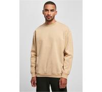 Urban Classics Men's TB4956-Heavy Terry Garment Dye Crew Sweatshirt, unionbeige, L