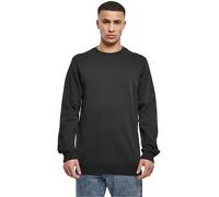 URBAN CLASSICS Sweatshirt »Basic Terry Crew«, schwarz