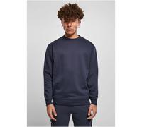 Urban Classics Herren Crewneck Sweatshirt Fleece Loose Fit Blau Größe 2XL