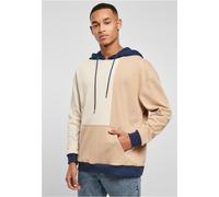 Urban Classics - Oversized Color Block Softseagrass/Unionbeige - Hoodie Beige L