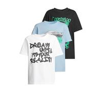 Urban Classics T-Shirt 3 Pack - Kurzarm - Teddy & Car & Graffiti