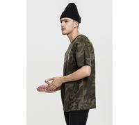 Urban Classics T-Shirt Camo Oversized Tee Olive Camouflage-S