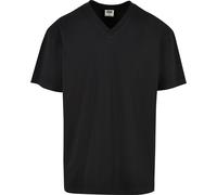 Urban Classics Herren T-Shirt Organic Oversized V-Neck Tee Black L