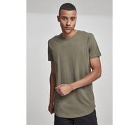 Urban Classics T-Shirt Shaped Long Tee Olive-XS