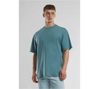 Urban Classics T-Shirt UC Signature Logo Tall Tee TB7555 Dusty Blue-XL