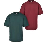 Urban Classics Tall Tee 2-Pack TB006A Redwine-XL