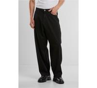 Urban Classics Herren Hose Tapered Twill Baggy Pants, lässige Herren Hose aus Twill-Stoff, Tapered Design, lockere Passform