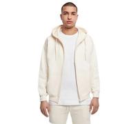Urban Classics Herren Zip-Hoody Sweatjacke mit Reißverschluss whitesand XL