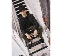 Urban Classics Light Bomber Jacket in Gr. L in Schwarz