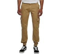 Urban Classics TB1435 Herren und Jungen Cargohose Washed Cargo Twill Jogging Pants, Rangerhose mit aufgesetzten Seitentaschen, sand, Größe W38
