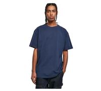 Urban Classics Herren T-Shirt Heavy Oversized Tee – Baumwolle, Rundhals – Dunkelblau M