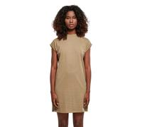 Urban Classics Kleid Turtle Extended Shoulder – Damen, Khaki, XL EU