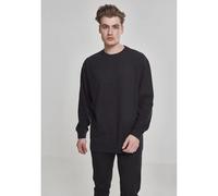 Longsleeve URBAN CLASSICS "Urban Classics Herren Boxy Heavy Longsleeve", Damen, Gr. XXL, schwarz, 100% Baumwolle, unifarben, normal, Rundhals, Shirts (11545158-XXL) schwarz