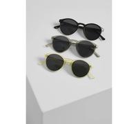 Urban Classics Männer Sonnenbrille Sunglasses Cypress 3-Pack in bunt Einheitsgröße bunt