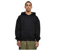Urban Classics Herren Kapuzenpullover Ultra Heavy Hoody 100% Baumwolle Oversize Schwarz XXL