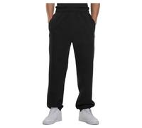 Urban Classics Herren Sporthose Fluffy Sweatpants Loose Fit Schwarz XXL