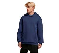 Kapuzenpullover URBAN CLASSICS "Urban Classics Fluffy Hoody", Herren, Gr. 5XL, lightnavy, 70% Baumwolle, 30% Polyester, unifarben, normal, ohne Ausschnitt, Pullover Kapuzenpullover (17328045-5XL) ligh
