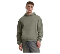 Urban Classics Kapuzenpullover Tb6750 Fluffy Hoody Herren Regular Fit Oliv Gr. 3XL