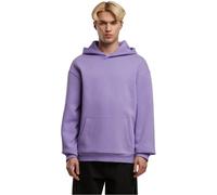 Kapuzenpullover URBAN CLASSICS "Urban Classics Fluffy Hoody", Herren, Gr. 3XL, electriclila, 70% Baumwolle, 30% Polyester, unifarben, normal, ohne Ausschnitt, Pullover Kapuzenpullover (65992821-XXXL)