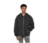 Urban Classics FLUFFY ZIP S 00091 charcoal (919706) Grau S