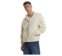 Urban Classics Reißverschluss-Cardigan Fluffy – 70% Baumwolle/30% Polyester – Beige XL