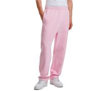 Urban Classics Trainingshose Fluffy Trackpants – 70% Baumw., 30% Polyester – Rosa XS Herren Loose Fit