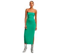 Urban Classics Damen Kleid Ladies Bandeau Midi Dress TB7468 Froggreen-3XL