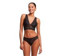 Urban Classics - Ladies Allover Lace Padded Black - BH - Schwarz - XL - 92% Nylon, 8% Elastan,Spitze Schwarz XL