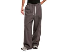 Urban Classics Fluffy Wide Leg Trackpants TB8031 Magnet-3XL