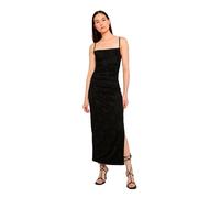 Urban Classics Ladies Stretch Lace Dress Langes Kleid schwarz in XS
