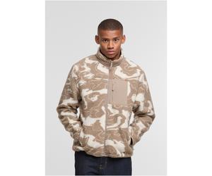 Urban Classics Teddy-Kapuzensweatjacke mit Muster Sandswirl XL