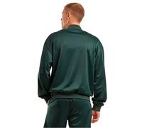 Urban Classics Herren Trainingsjacke Tennis Core Jacke mit Reißverschluss flaschengrün Größe L