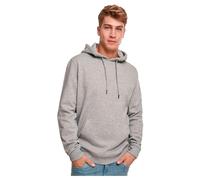 moderner Urban Classics Herren Hoodie Kordelzug Rippbündchen 300 g/m² mit Baumwolle Grau M