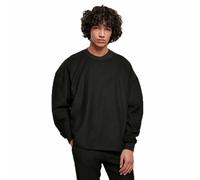 Urban Classics Rib Terry Boxy Crew Black Größe: L | Pullover Outlet | Herren | Schwarz
