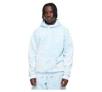 Urban Classics Towel Washed Hoody in Gr. 3XL in Blau