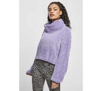 Urban Classics Damen Tb4516-ladies Short Chenille Turtleneck Sweater Sweatshirt